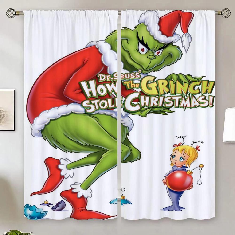 The-Grinch Шторы для гостиной, двери, спальни, затемняющие шторы, салон, 2 шт., щупальца, покрывало, подхваты для штор, жалюзи W132xH160cmx2pcs-CL
The-Grinch Шторы для гостиной, двери, спальни, затемняющие шторы, салон, 2 шт., щупальца, покрывало, подхваты для штор, жалюзи W132xH160cmx2pcs-CL