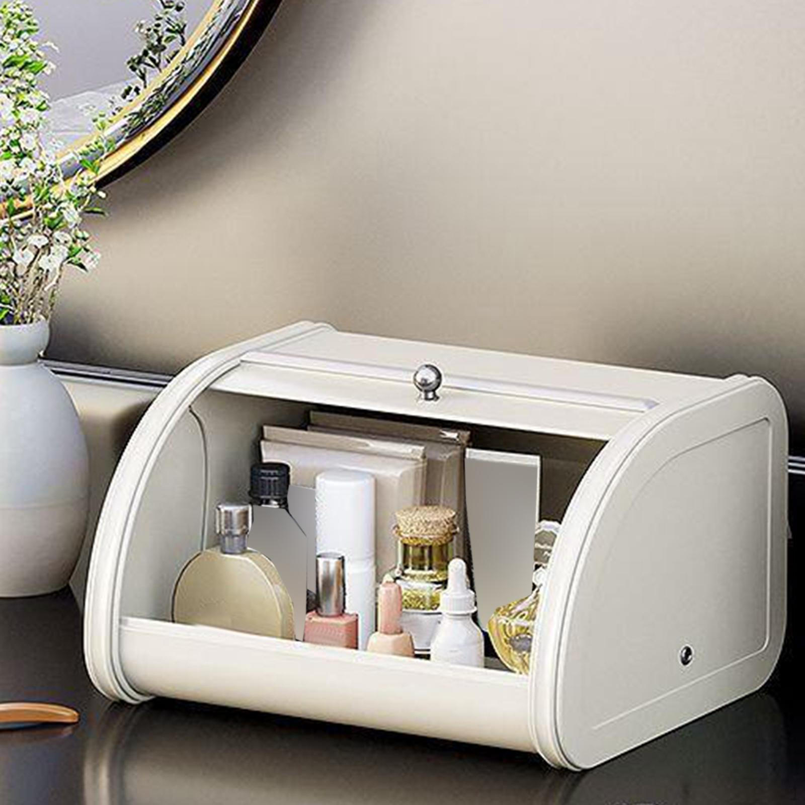 Коробка для хлеба с держателем для рулонной крышки, косметика для закусок, пылезащитный утюг для кухни белый
Коробка для хлеба с держателем для рулонной крышки, косметика для закусок, пылезащитный утюг для кухни белый