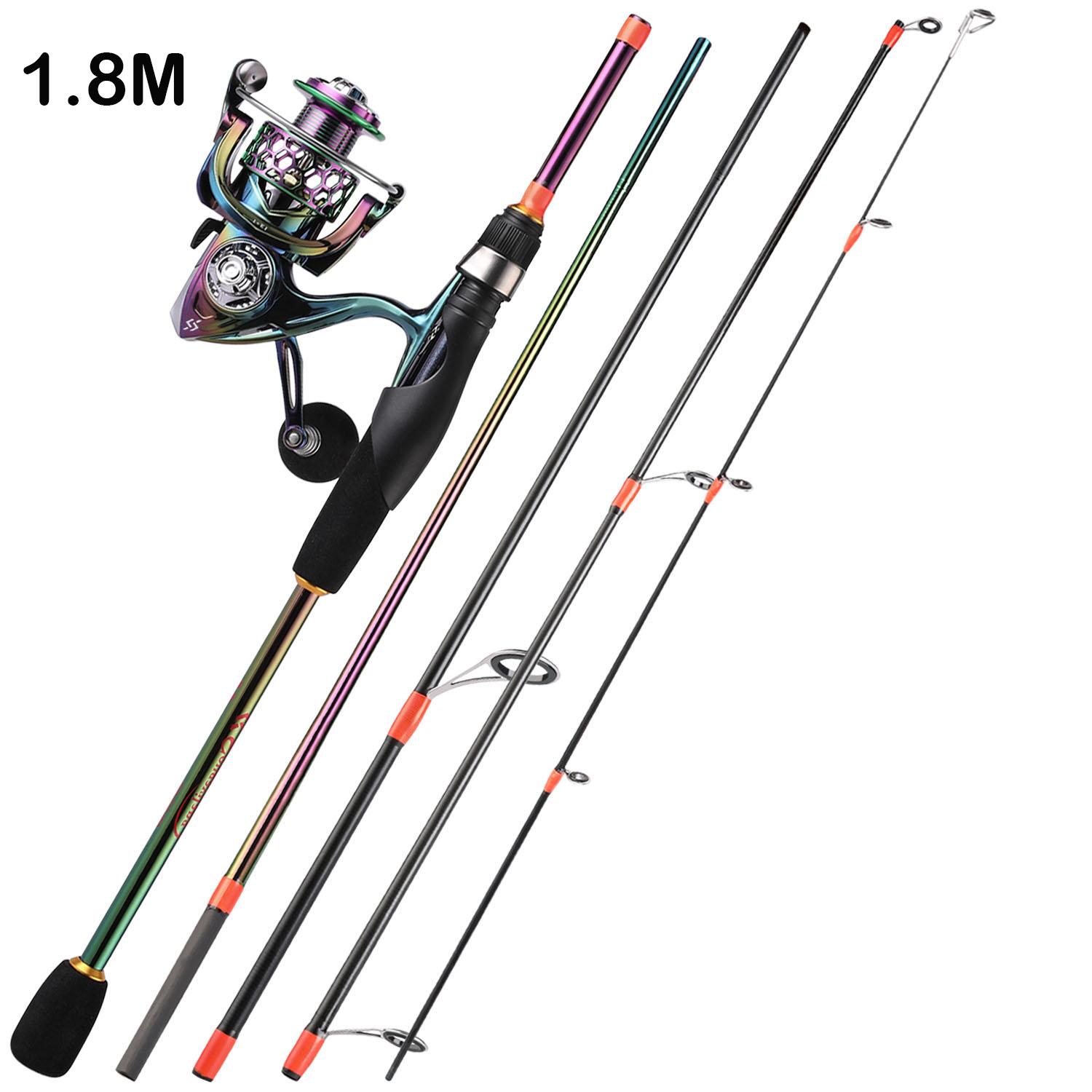 Sougayilang 1,8-2,4 м, спиннинговые удочки, 5 секций, портативная сверхлегкая удочка для путешествий, 13 + 1BB, спиннинговая рыболовная катушка, комбинированная удочка 1.8M разноцветный
Sougayilang 1,8-2,4 м, спиннинговые удочки, 5 секций, портативная сверхлегкая удочка для путешествий, 13 + 1BB, спиннинговая рыболовная катушка, комбинированная удочка 1.8M разноцветный
