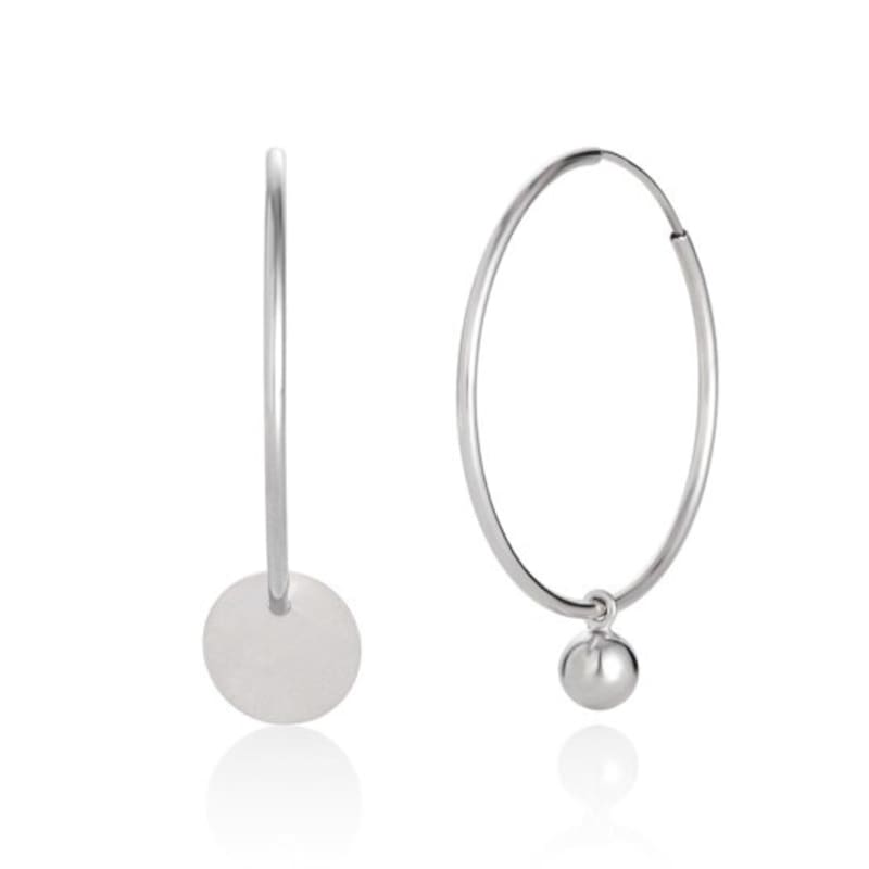 TIEDE Pipe Ball E_A Ring Earrings SILVER FREE
TIEDE Pipe Ball E_A Ring Earrings SILVER FREE