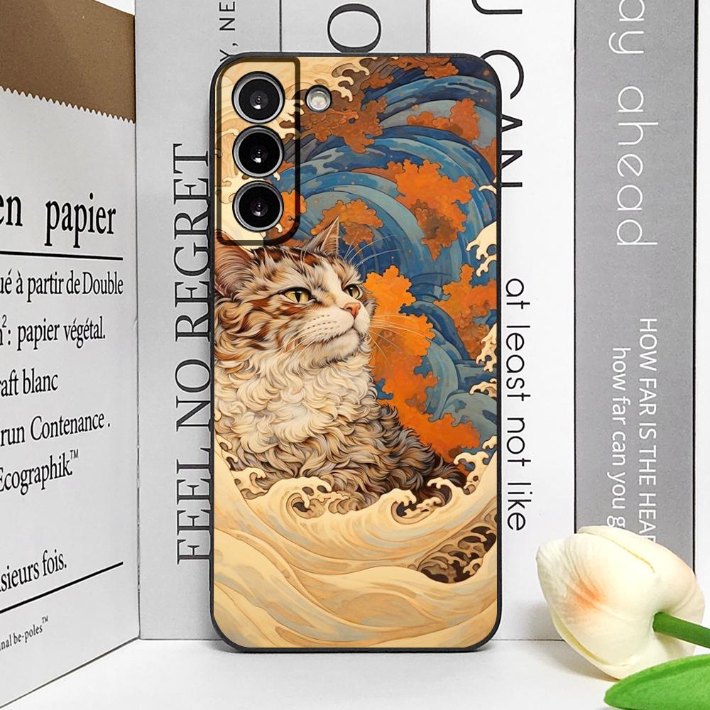 Japan The Great Wave of Kanagawa Cat Phone Case for Samsung Galaxy S22 Plus S20 S21 FE S23 S24 S25 Ultra Soft Covers Art Fundas Samsung S22
Japan The Great Wave of Kanagawa Cat Phone Case for Samsung Galaxy S22 Plus S20 S21 FE S23 S24 S25 Ultra Soft Covers Art Fundas Samsung S22