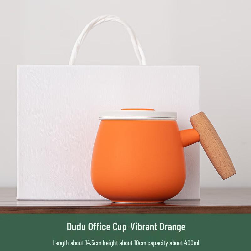 Dudu Office Ceramic Mug with Wooden Handle
Dudu Office Ceramic Mug with Wooden Handle