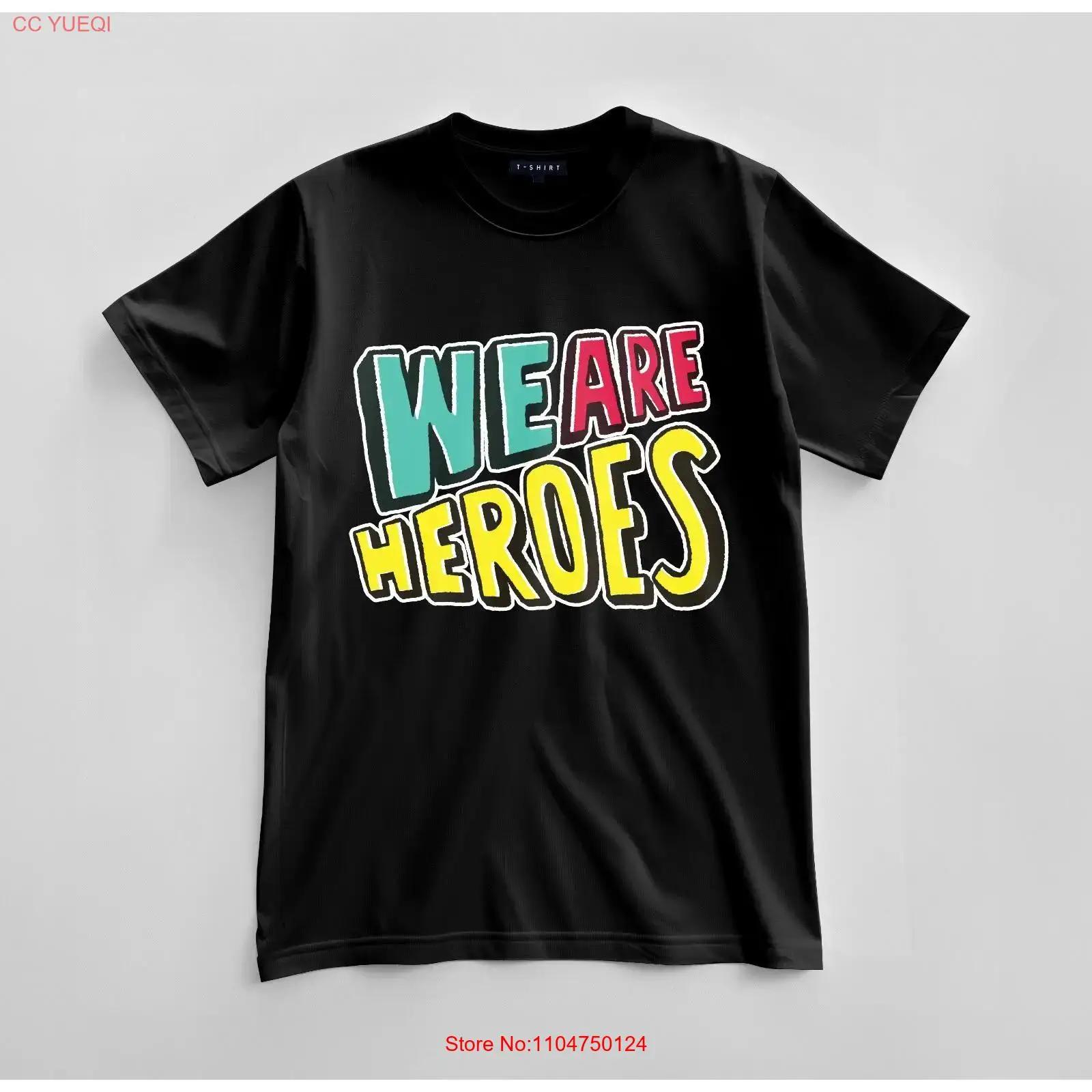 Custom We Are Heroes T shirt Design Jersey vintage Washed Top For Everyday Wear Casual Stylish fashion Soft homme Slightly 5XL різнокольоровий
Custom We Are Heroes T shirt Design Jersey vintage Washed Top For Everyday Wear Casual Stylish fashion Soft homme Slightly 5XL різнокольоровий
