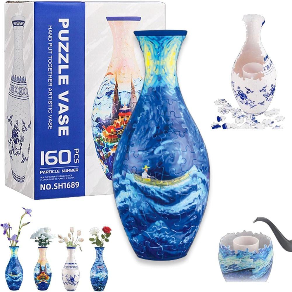 DIY Arts 3D Art Puzzle Vase 160 Curved Plastic Puzzle Puzzle Kit 3D Puzzlef Flower Vase for Adults B
DIY Arts 3D Art Puzzle Vase 160 Curved Plastic Puzzle Puzzle Kit 3D Puzzlef Flower Vase for Adults B