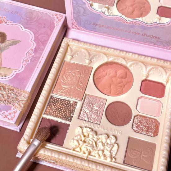 Палитра теней для век Relief Angel Eye Shadow Blush Highlights с гладкой текстурой и нежным сияющим макияжем для использования на ходу розовый
Палитра теней для век Relief Angel Eye Shadow Blush Highlights с гладкой текстурой и нежным сияющим макияжем для использования на ходу розовый