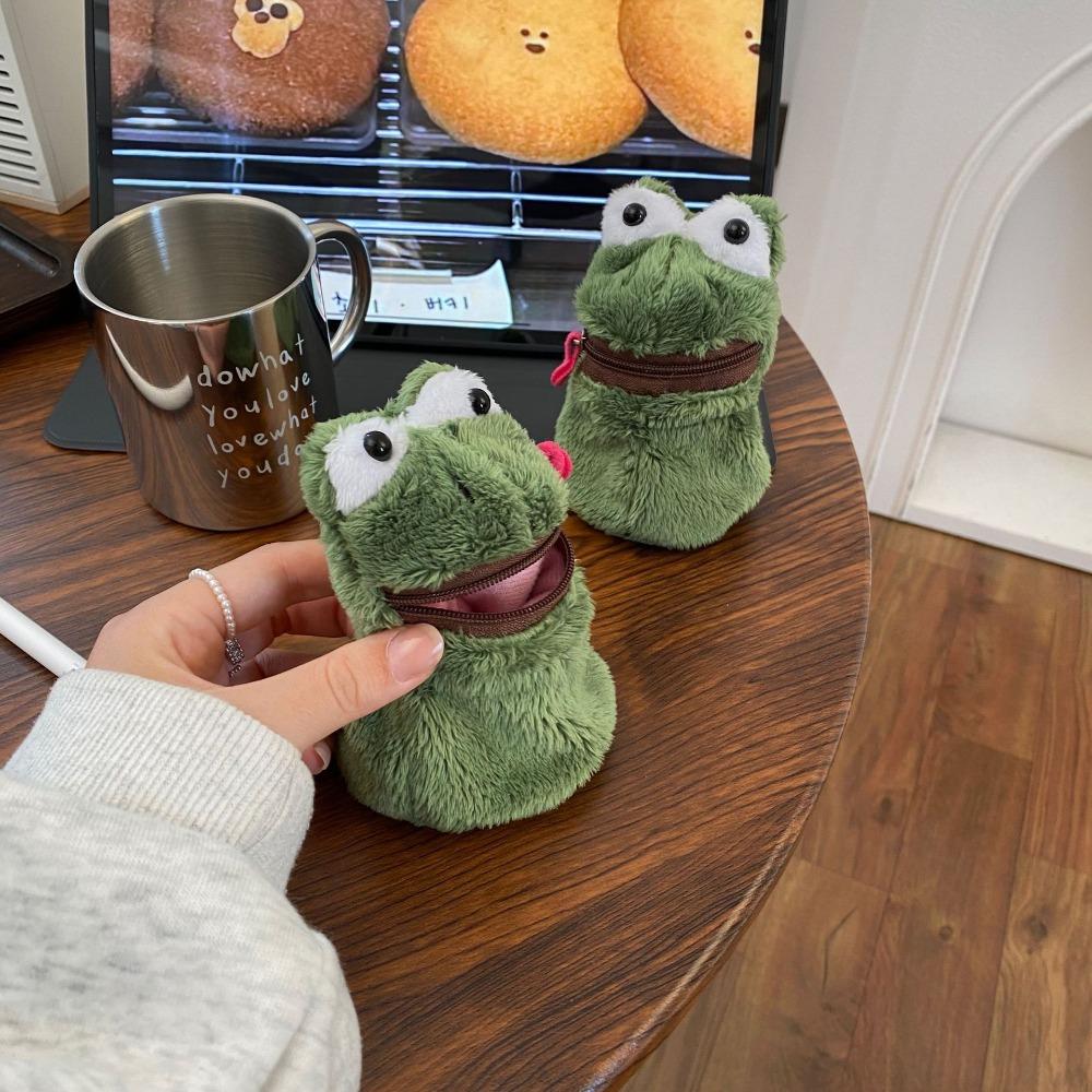 Creative Frog Plush Money Bag Furry Frog Earphone Bag Open Mouth Frog Coin Purse Wallet Gifts
Creative Frog Plush Money Bag Furry Frog Earphone Bag Open Mouth Frog Coin Purse Wallet Gifts