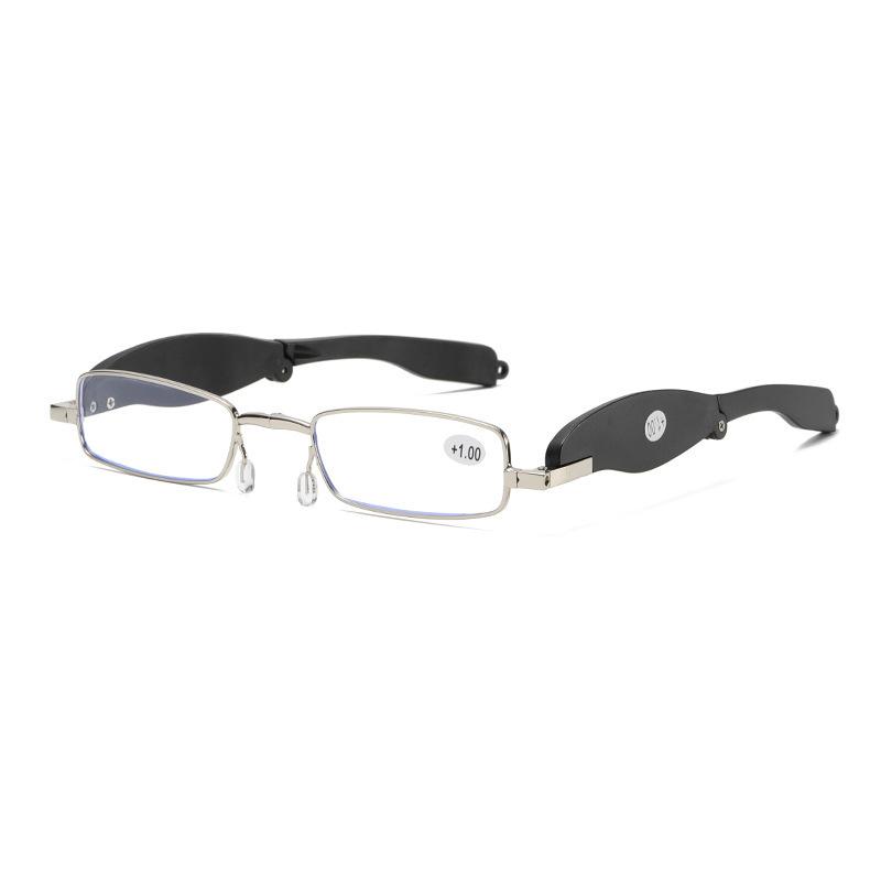 Full frame black convenient and compact 360-degree rotating folding reading glasses anti-blue light men s and women s folding reading glasses +400
Full frame black convenient and compact 360-degree rotating folding reading glasses anti-blue light men s and women s folding reading glasses +400
