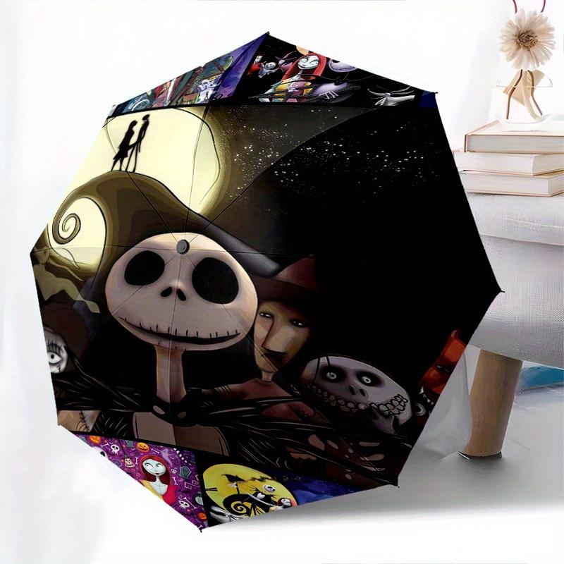 The Nightmare Before Christmas Automatic Open/CloseCartoon Umbrella-CuteUmbrella with Cute Design, Portable 3-Fold Compact Umbrella for Men
The Nightmare Before Christmas Automatic Open/CloseCartoon Umbrella-CuteUmbrella with Cute Design, Portable 3-Fold Compact Umbrella for Men