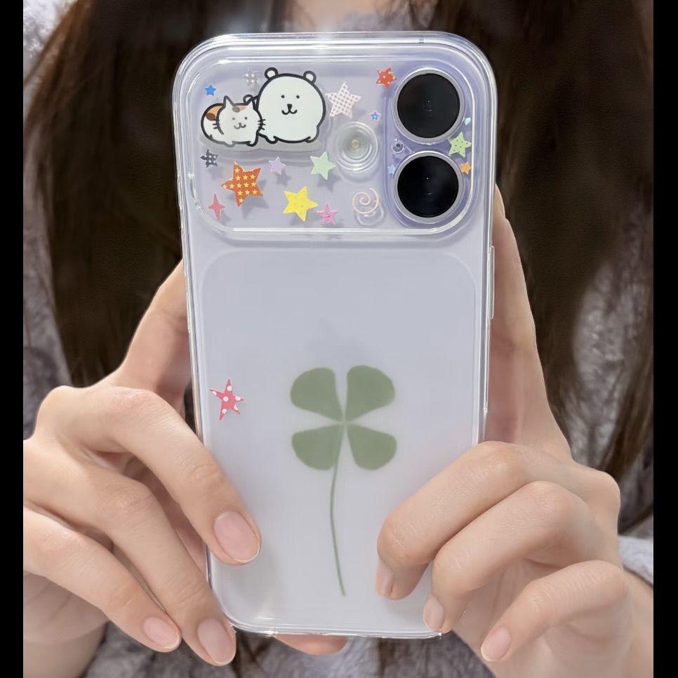 17-in-1 Cute Cat & Bear Design Soft Transparent Phone Case for Apple 13-17 Series iPhone 16
17-in-1 Cute Cat & Bear Design Soft Transparent Phone Case for Apple 13-17 Series iPhone 16