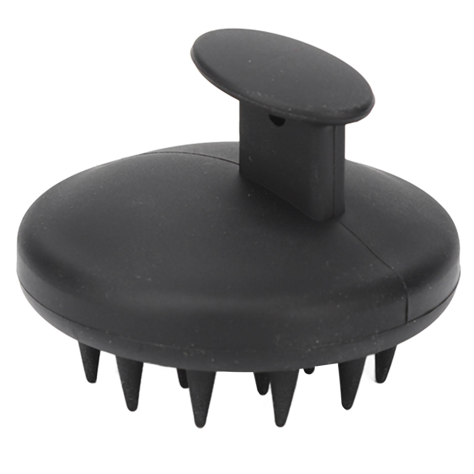 Scalp Massager Shampoo Scrubber Brush Silicone Wet Dry Round Shape Hair Care Massager Brush for Dandruff Removal Black
Scalp Massager Shampoo Scrubber Brush Silicone Wet Dry Round Shape Hair Care Massager Brush for Dandruff Removal Black