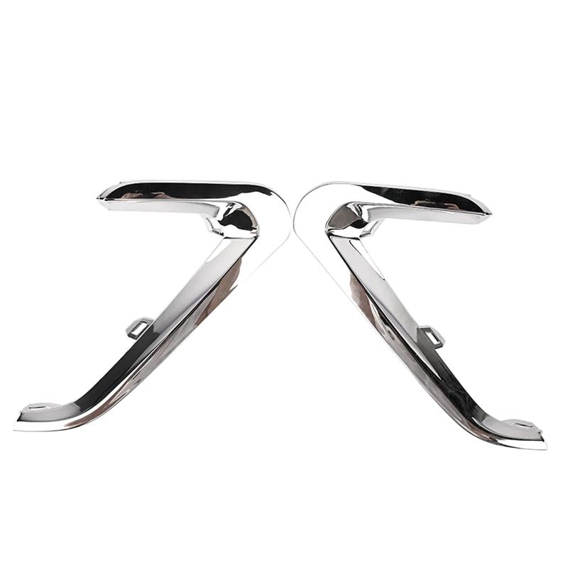 M63K-Car Front Fog Light Bezel Chrome Cover Trims For GMC Terrain 2018- 23335550 23335551 срібний
M63K-Car Front Fog Light Bezel Chrome Cover Trims For GMC Terrain 2018- 23335550 23335551 срібний