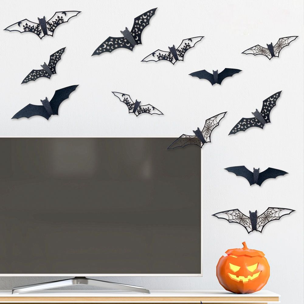 Decorative Horror Party DIY Decals Halloween Holiday Supplies Wall Stickers Bat Sticker
Decorative Horror Party DIY Decals Halloween Holiday Supplies Wall Stickers Bat Sticker