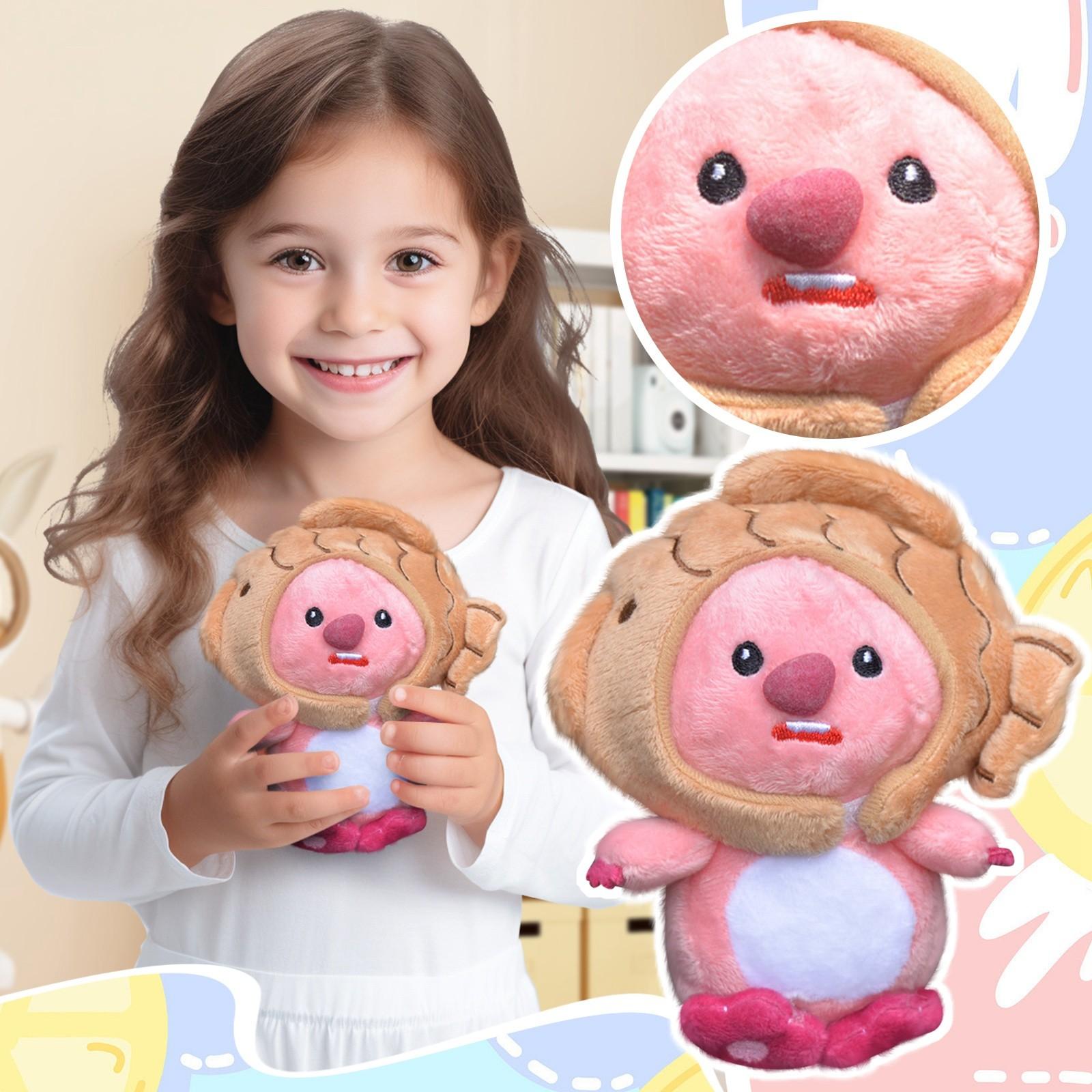 Милая плюшевая игрушка-кукла Beaver, креативные декоративные подарочные украшения розовый
Милая плюшевая игрушка-кукла Beaver, креативные декоративные подарочные украшения розовый