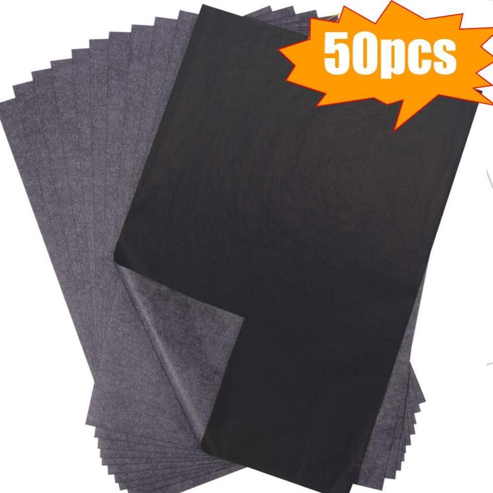 50Pcs/Set Black A4 Copy Carbon Paper Painting Tracing Paper Graphite Painting Reusable Painting Accessories Legible Tracing чорний
50Pcs/Set Black A4 Copy Carbon Paper Painting Tracing Paper Graphite Painting Reusable Painting Accessories Legible Tracing чорний