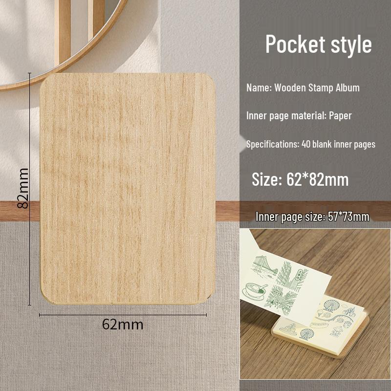 Customizable Solid Wood Tourist Attraction Stamp Collection Pocket Book
Customizable Solid Wood Tourist Attraction Stamp Collection Pocket Book