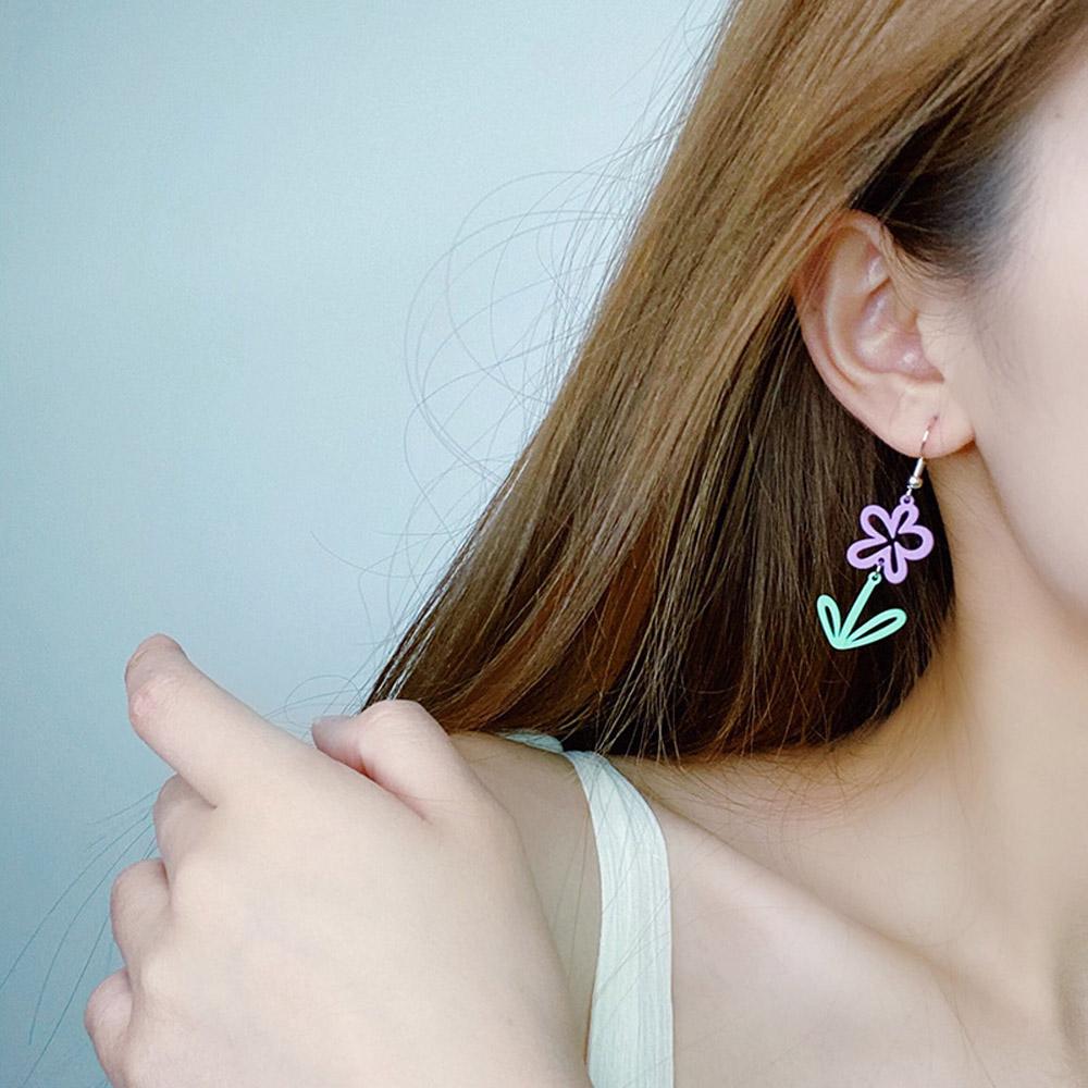 Jewelry Accessories Candy Color Dangle Drop Earrings Flower Hook Earrings Petal Baking Varnish розовый
Jewelry Accessories Candy Color Dangle Drop Earrings Flower Hook Earrings Petal Baking Varnish розовый