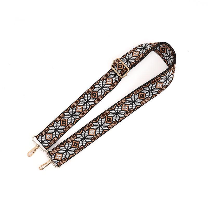 Hot-selling Snowflake Pattern Bag Accessories Handmade Bag Straps Adjustable Burden Reduction Replacement Straps Crossbody New темно-коричневого кольору
Hot-selling Snowflake Pattern Bag Accessories Handmade Bag Straps Adjustable Burden Reduction Replacement Straps Crossbody New темно-коричневого кольору