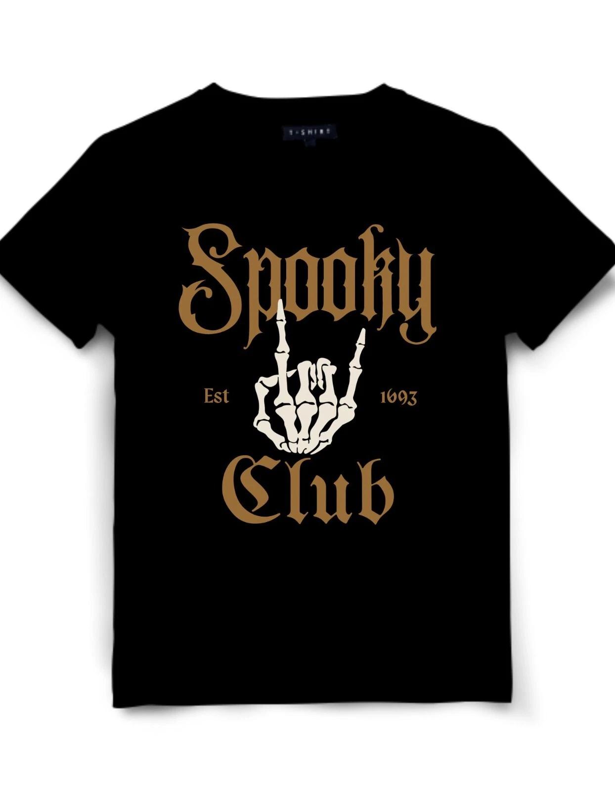 spooky club T-Shirt Design Unisex Jersey Short Sleeve Tee S
spooky club T-Shirt Design Unisex Jersey Short Sleeve Tee S