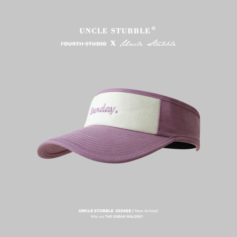 Unisex outdoor sports visor hat, fashionable color-blocking topless baseball cap, versatile for students, spring and summer sun protection hat, фиолетовый
Unisex outdoor sports visor hat, fashionable color-blocking topless baseball cap, versatile for students, spring and summer sun protection hat, фиолетовый