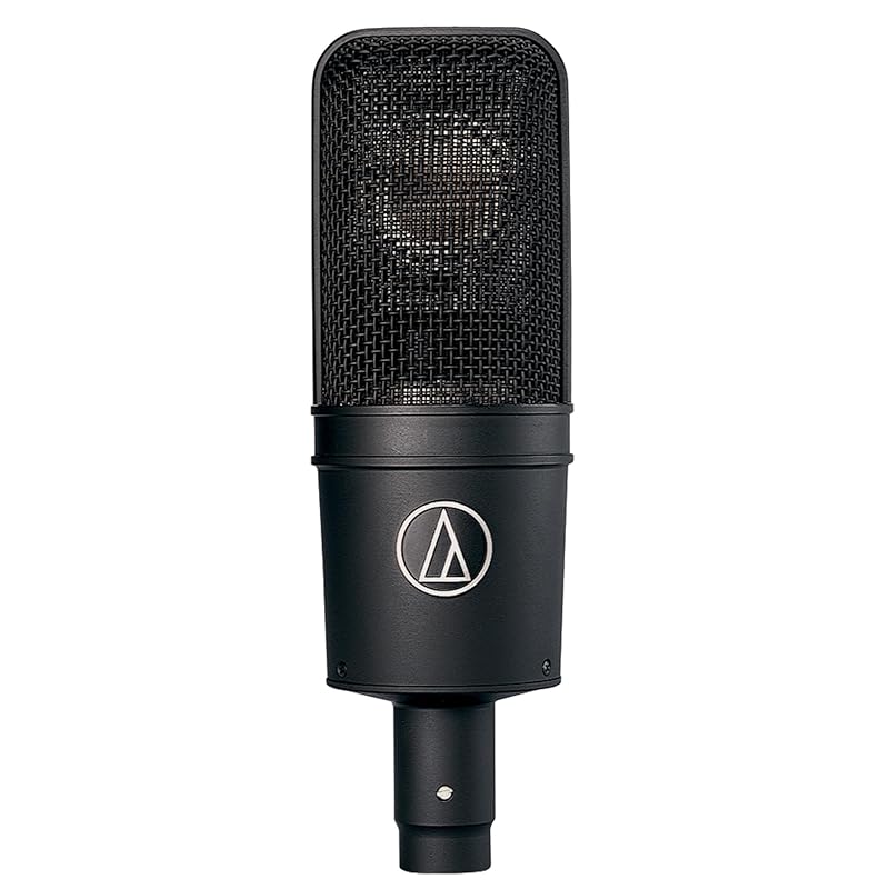 audio technica AT4040 condenser microphone XLR 1 inch large diameter diaphragm / DC bias/unidirectional 80Hz low cut filter switch 10dB pad switch
audio technica AT4040 condenser microphone XLR 1 inch large diameter diaphragm / DC bias/unidirectional 80Hz low cut filter switch 10dB pad switch
