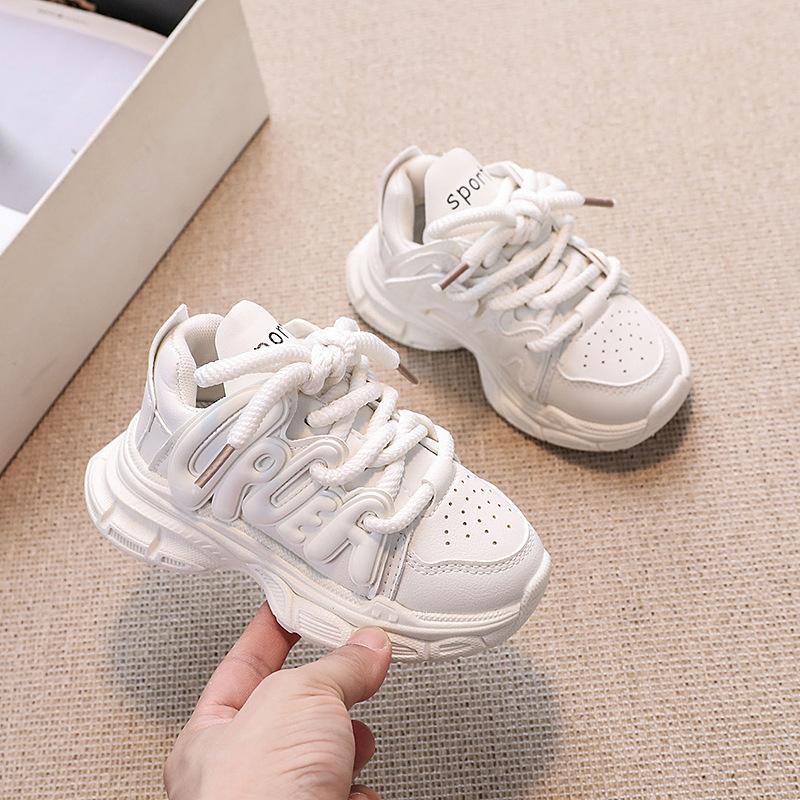 Spring new children s shoes, girls sneakers, kids letter-print dad shoes, fashionable trendy shoes for older children and students 25 білий
Spring new children s shoes, girls sneakers, kids letter-print dad shoes, fashionable trendy shoes for older children and students 25 білий