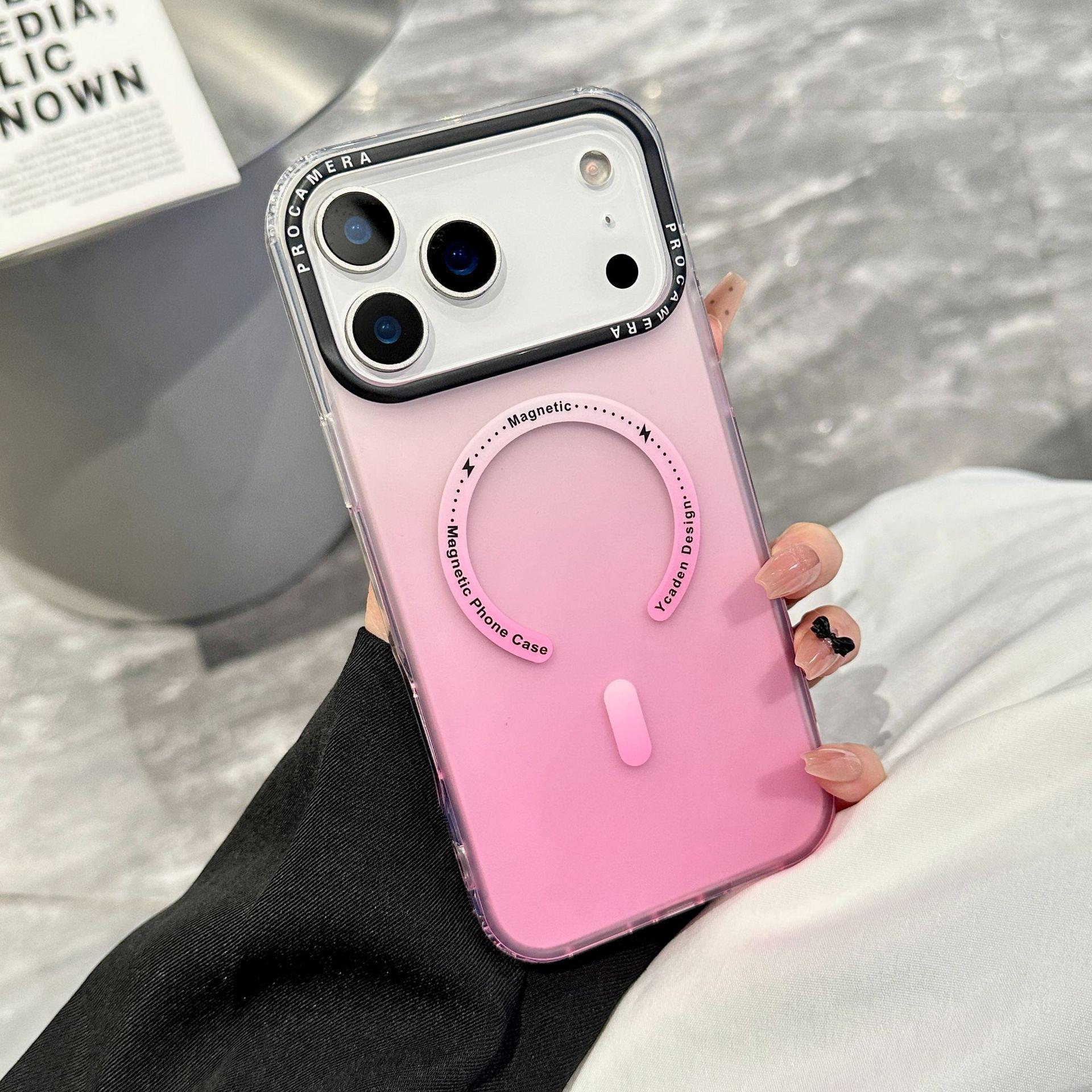 Apple 17 Pro Max Magnetic Gradient Phone Case - Frosted, Anti-fall, Compatible with iPhone 16/15 for Couples. iPhone 14 Pro
Apple 17 Pro Max Magnetic Gradient Phone Case - Frosted, Anti-fall, Compatible with iPhone 16/15 for Couples. iPhone 14 Pro