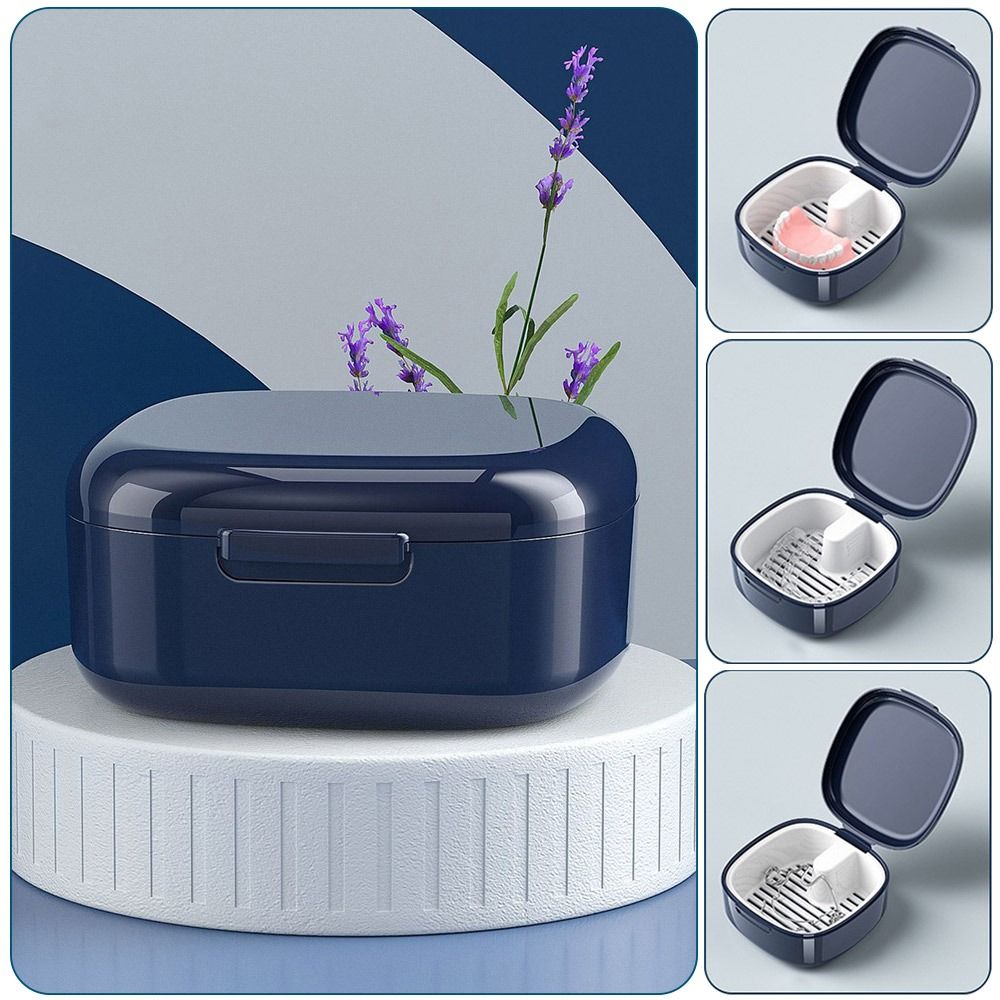 Orthodontic Retainer Denture Soak Box Cleaning Dental Retainer Case Oral Hygiene чорний
Orthodontic Retainer Denture Soak Box Cleaning Dental Retainer Case Oral Hygiene чорний
