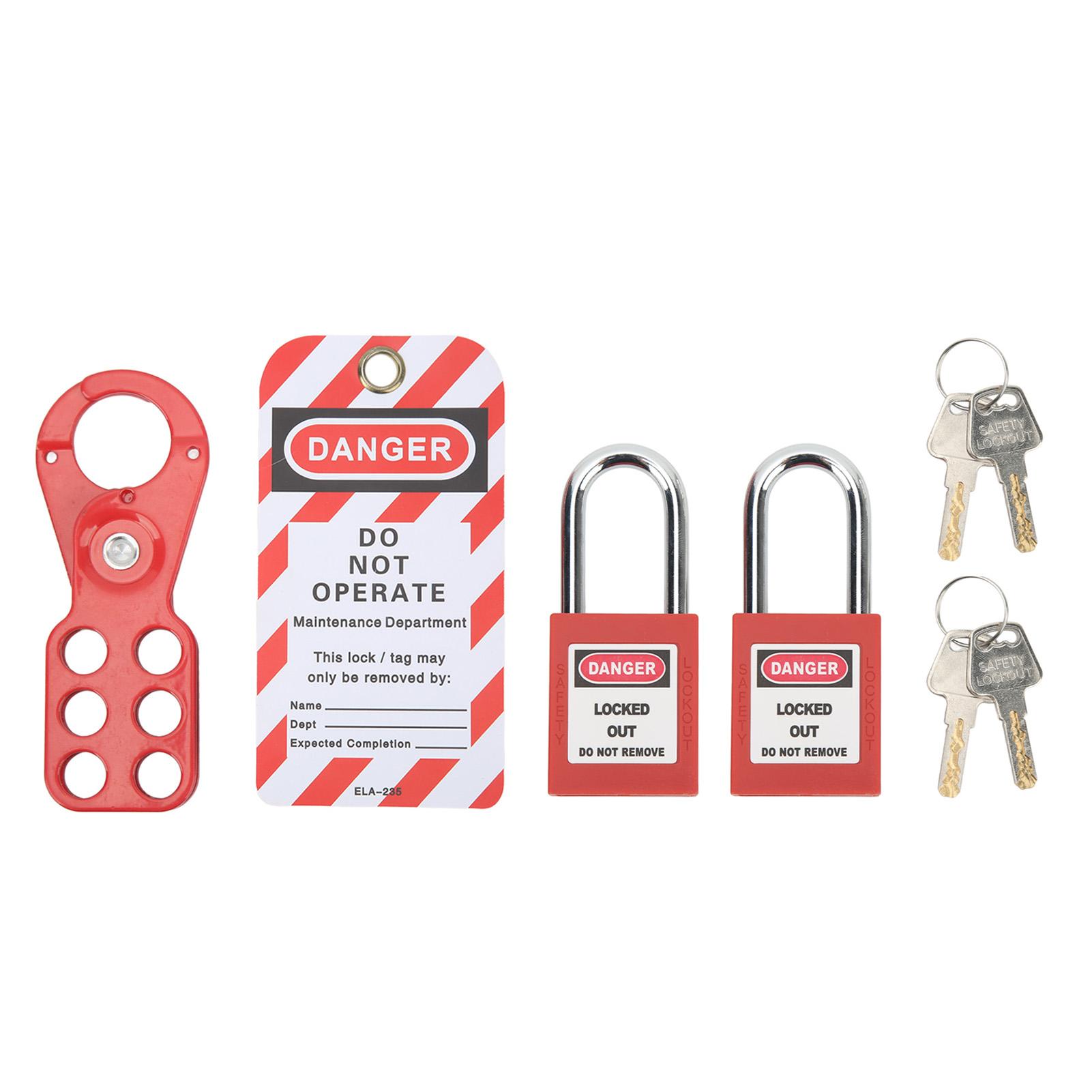 Комплект локаута Tagout с защитной застежкой навесного замка Loto Tag Keys Защита от несанкционированного доступа для промышленного оборудования
Комплект локаута Tagout с защитной застежкой навесного замка Loto Tag Keys Защита от несанкционированного доступа для промышленного оборудования