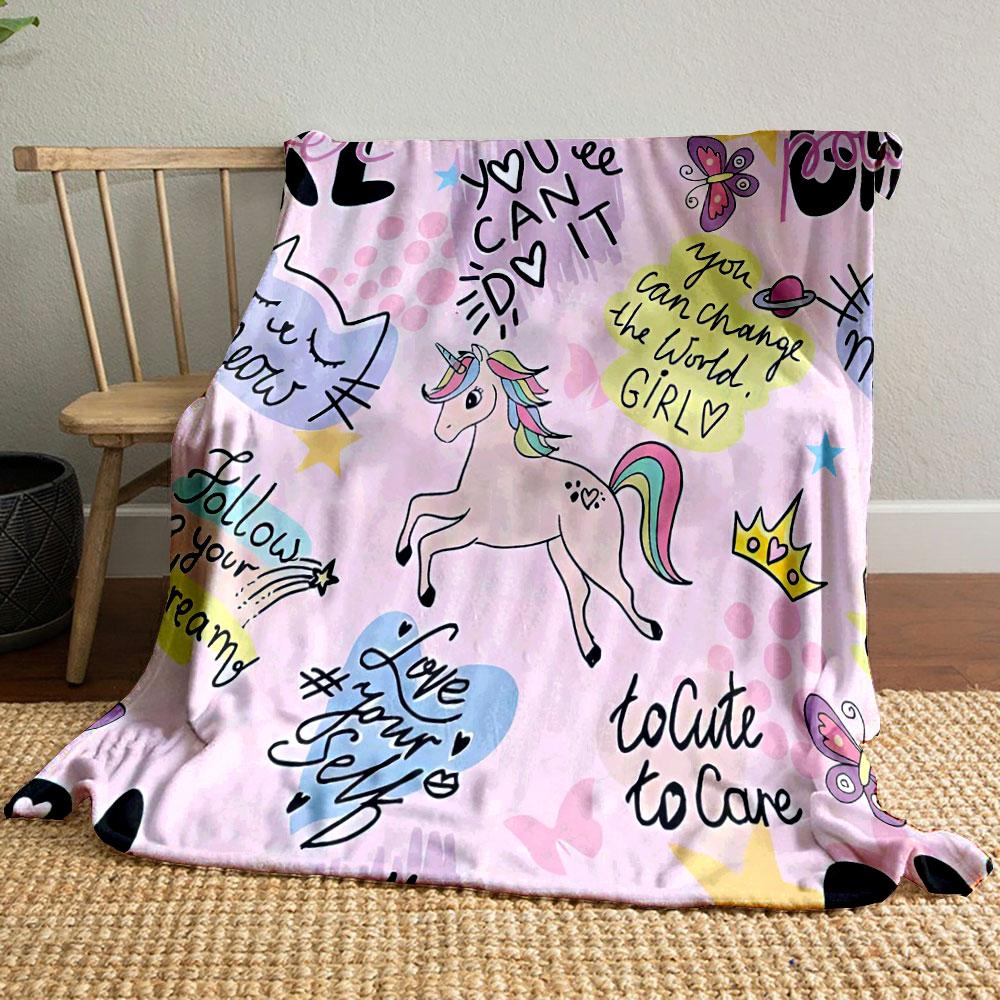 Unicorn Inspirational Quote Blanket bedroom Blanket for Livingroom Couch lunch break Soft throw for Friend s festival Gift 80cm x 120cm
Unicorn Inspirational Quote Blanket bedroom Blanket for Livingroom Couch lunch break Soft throw for Friend s festival Gift 80cm x 120cm