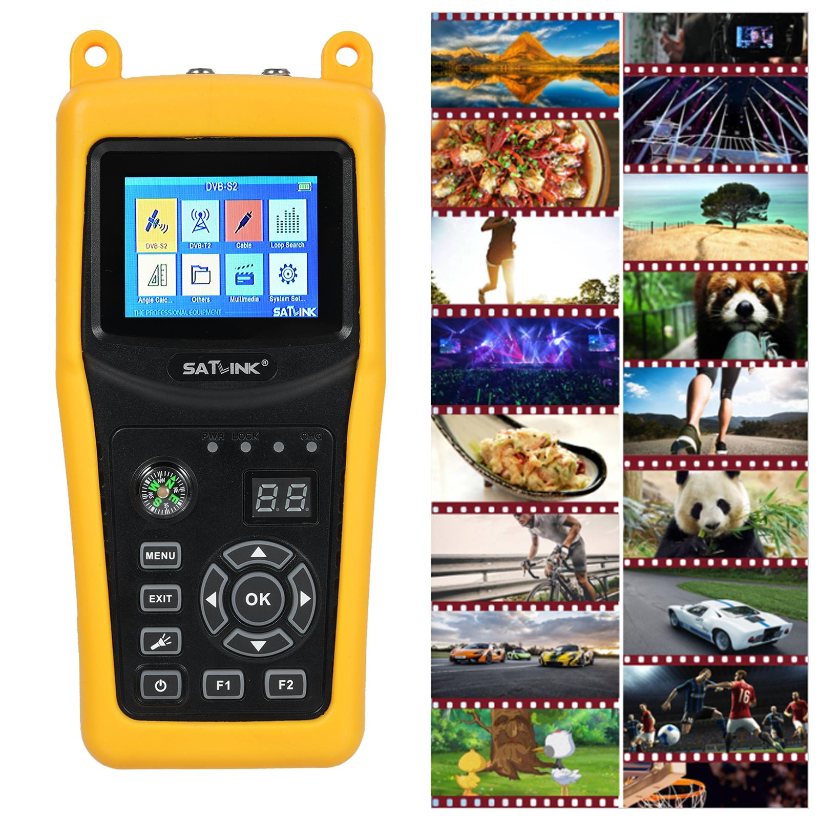 Satlink ST5032 DVBS2S ISDBT J83B Вимірювач цифрового супутникового сигналу від 950 до 2150 МГц 2,4 дюйма EU Plug
Satlink ST5032 DVBS2S ISDBT J83B Вимірювач цифрового супутникового сигналу від 950 до 2150 МГц 2,4 дюйма EU Plug