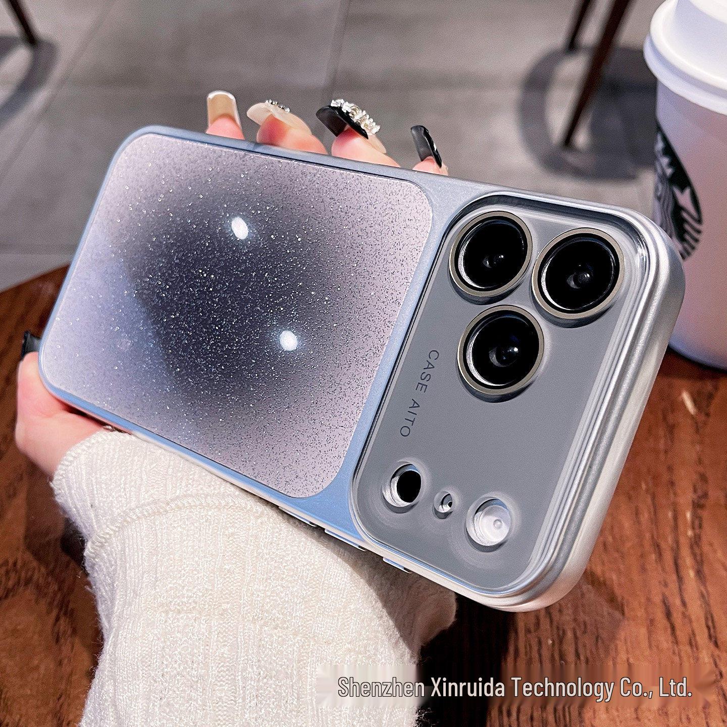 Gradient Glitter Drop-Proof Case for iPhone 17 Pro Max iPhone 13 Pro сірий колір
Gradient Glitter Drop-Proof Case for iPhone 17 Pro Max iPhone 13 Pro сірий колір