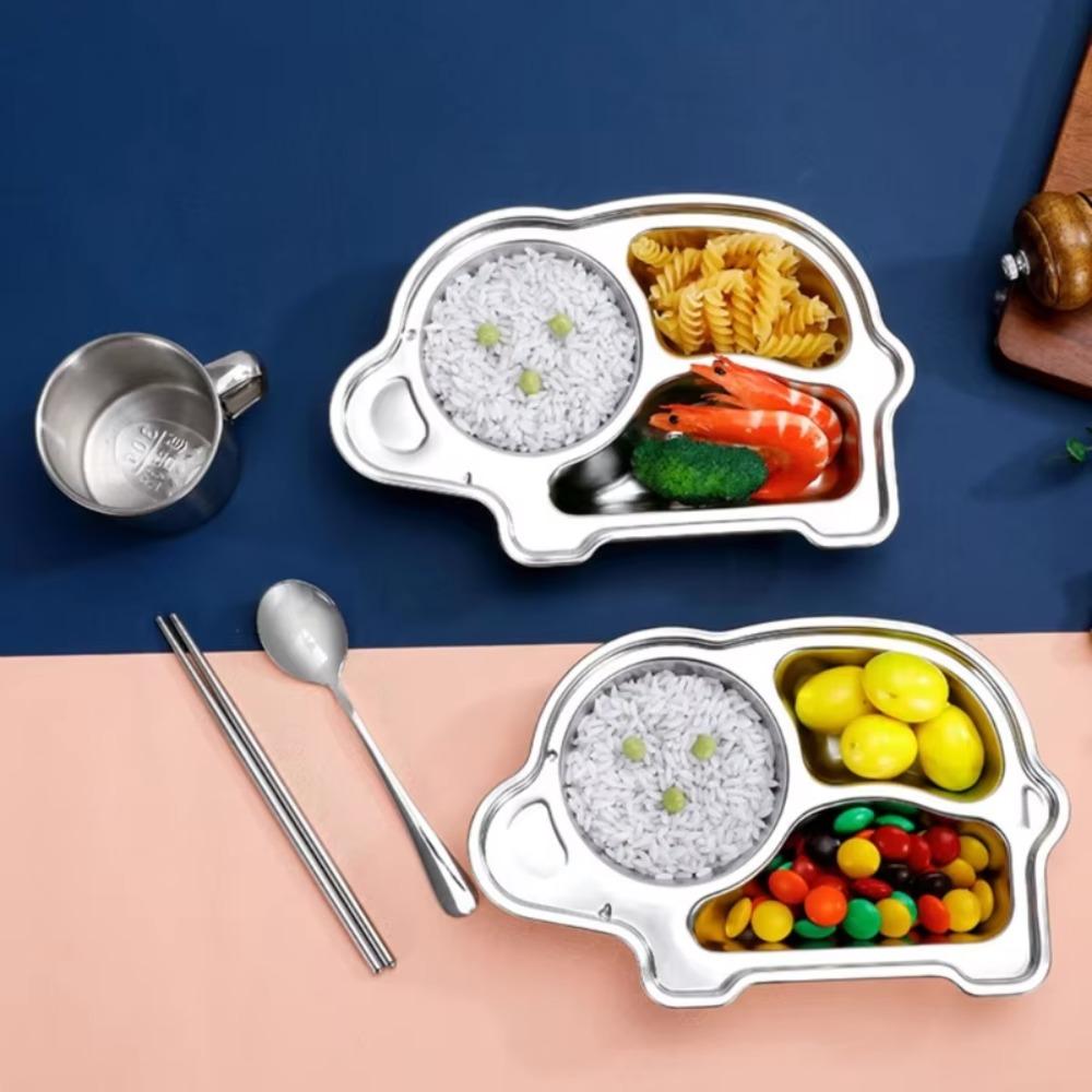 Stainless Steel Children s Dinner Plate Cartoon Pattern Snack Tray Cute Food Feeding Dishes Lunch Style A
Stainless Steel Children s Dinner Plate Cartoon Pattern Snack Tray Cute Food Feeding Dishes Lunch Style A