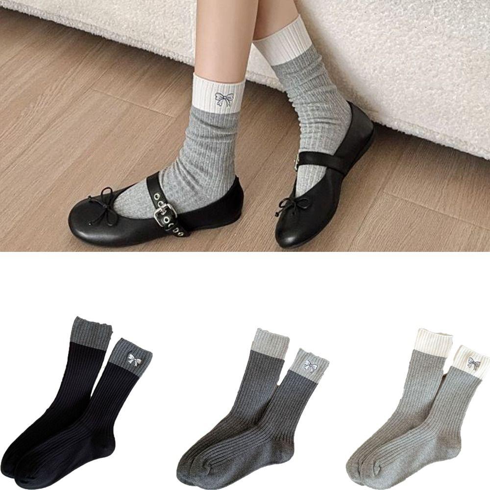 3Pairs Kawaii Sweet Bowknot Socks Mid Tube Socks Women Sweet Embroidered Bow Socks Girl
3Pairs Kawaii Sweet Bowknot Socks Mid Tube Socks Women Sweet Embroidered Bow Socks Girl