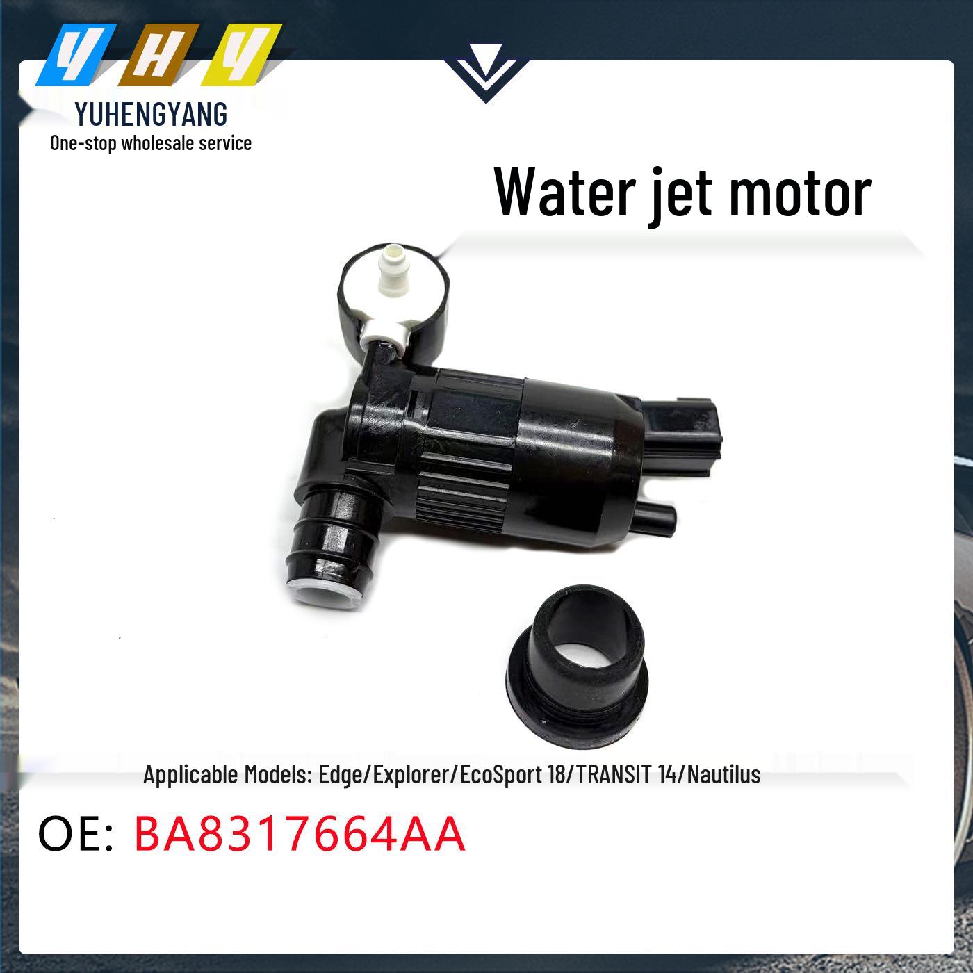 JL1B17664AA: Compatible with Ford Washer Motor Cleaning Pumps BA8317664AA, BA8Z17664A. Vertical Dimension
JL1B17664AA: Compatible with Ford Washer Motor Cleaning Pumps BA8317664AA, BA8Z17664A. Vertical Dimension