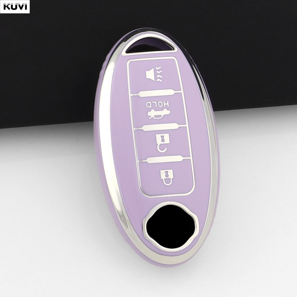 Kuvi 4 Buttons Tpu Car Key Case Cover Shell Fob For Nissan Maxima Altima Versa Sentra Sunny Sylphy Teana Qashqai X-Trail Juke
Kuvi 4 Buttons Tpu Car Key Case Cover Shell Fob For Nissan Maxima Altima Versa Sentra Sunny Sylphy Teana Qashqai X-Trail Juke