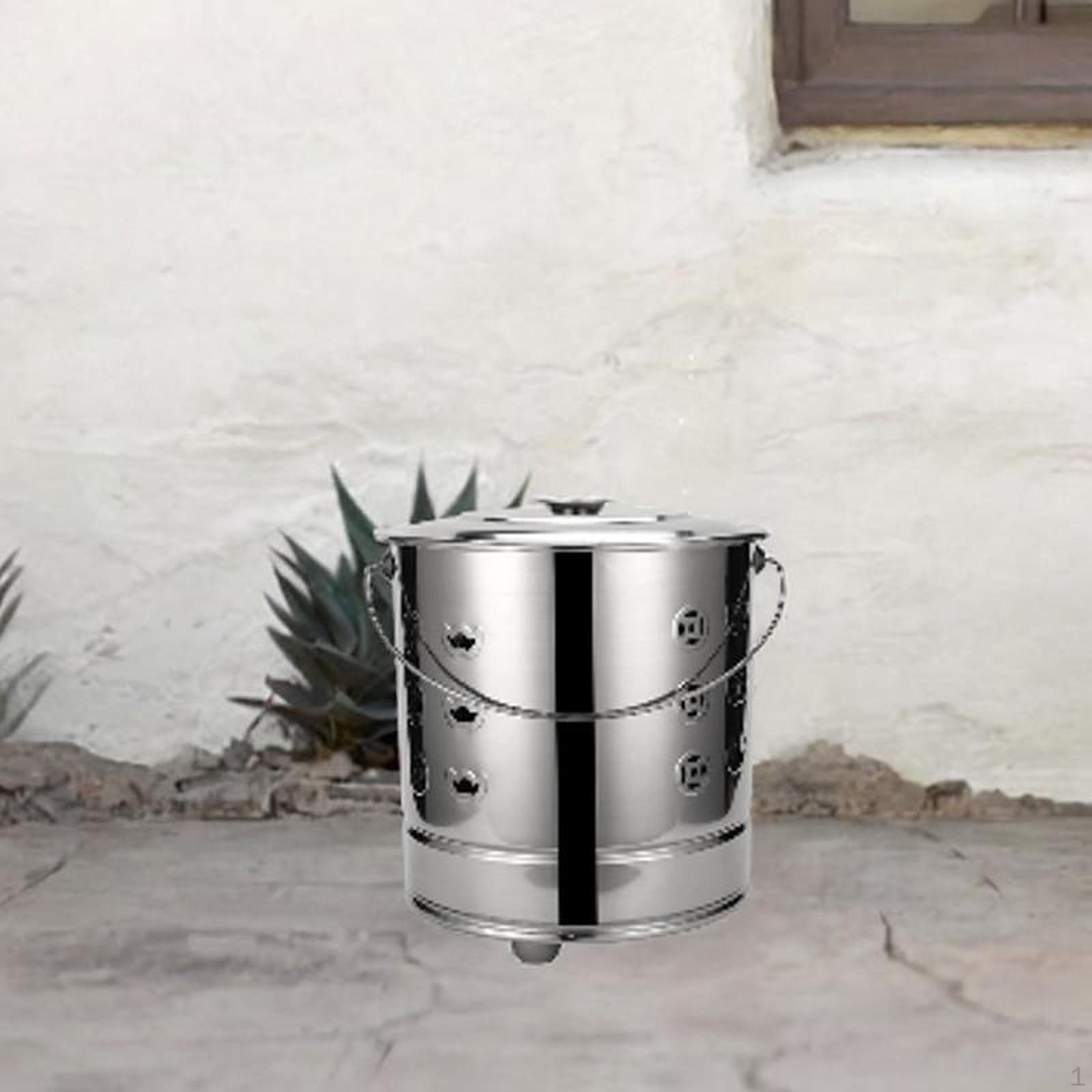 Бумажный сжигатель из нержавеющей стали для бассейна, камина, сжигающего ведро для жертвоприношений в саду и доме S
Бумажный сжигатель из нержавеющей стали для бассейна, камина, сжигающего ведро для жертвоприношений в саду и доме S