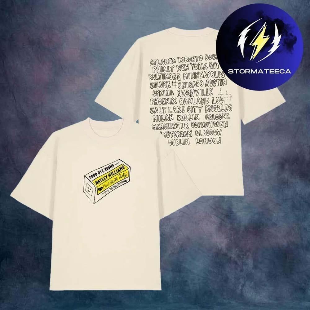 Vintage Hayley Williams Shirt GDP Tour 2026 Double Sided XL Black FAST SHIPPING Unisex T-Shirt L
Vintage Hayley Williams Shirt GDP Tour 2026 Double Sided XL Black FAST SHIPPING Unisex T-Shirt L