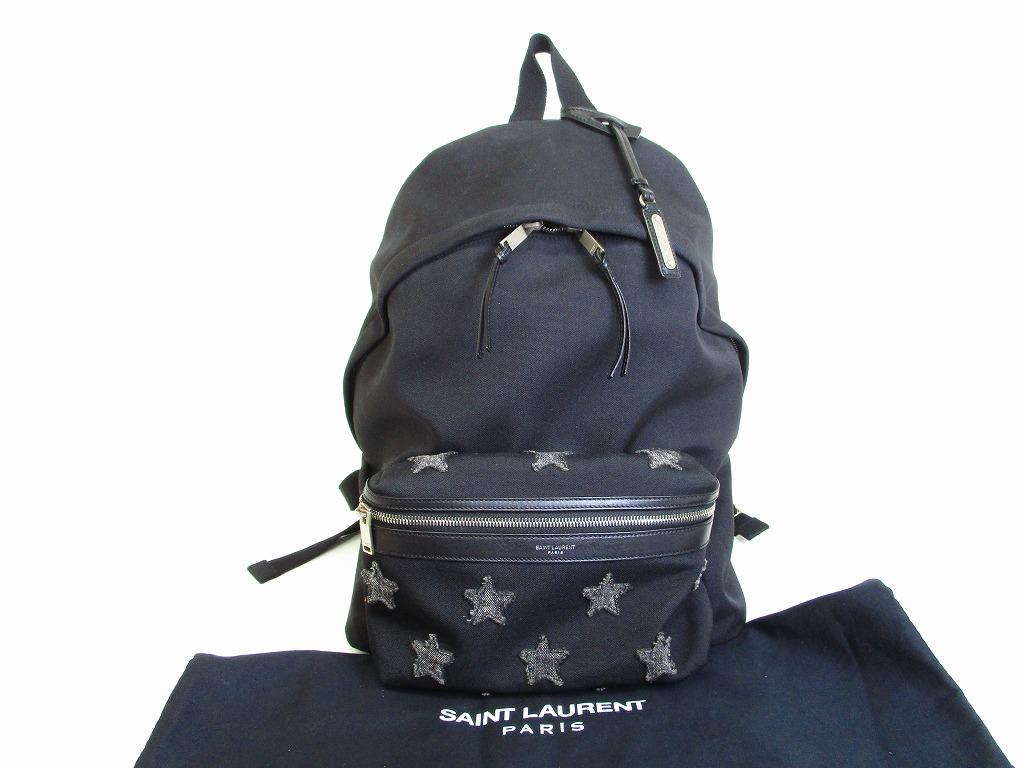 Денний рюкзак Authentic Saint Laurent Paris YSL Stars Patchwork Black Canvas #8086 Refurbished
Денний рюкзак Authentic Saint Laurent Paris YSL Stars Patchwork Black Canvas #8086 Refurbished