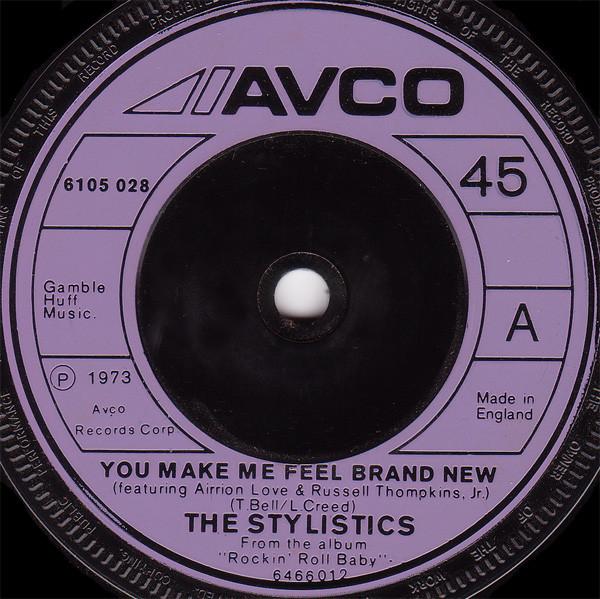 7-дюймовая пластинка STYLISTICS - You Make Me Feel Brand New 6105028 Avco 1974 UK Soul/Funk б/у
7-дюймовая пластинка STYLISTICS - You Make Me Feel Brand New 6105028 Avco 1974 UK Soul/Funk б/у