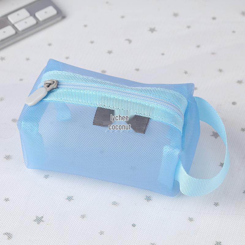 Breathable Mesh Waterproof Pouch for Keys, Coins, Earphones, Lipstick, and Sundries
Breathable Mesh Waterproof Pouch for Keys, Coins, Earphones, Lipstick, and Sundries