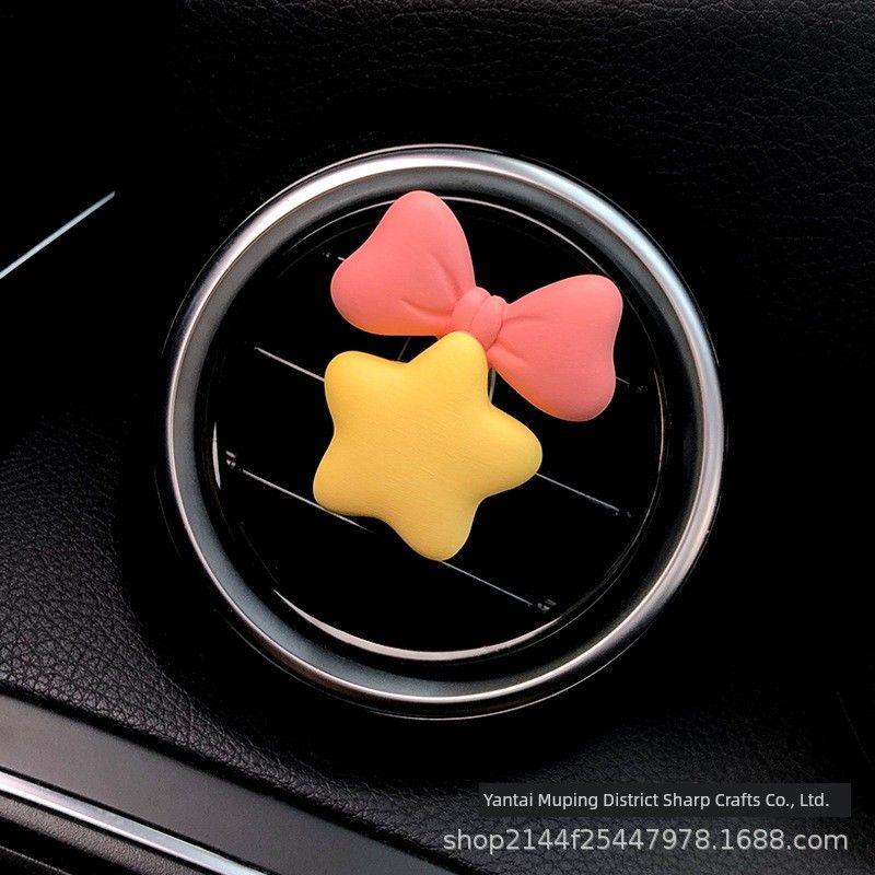 Cute Ice Cream Girl Car Aromatherapy Car Vent Decoration Perfume Car Interior Decoration Ornament Ornament Decoration Fragrant Stone Bow Stars
Cute Ice Cream Girl Car Aromatherapy Car Vent Decoration Perfume Car Interior Decoration Ornament Ornament Decoration Fragrant Stone Bow Stars