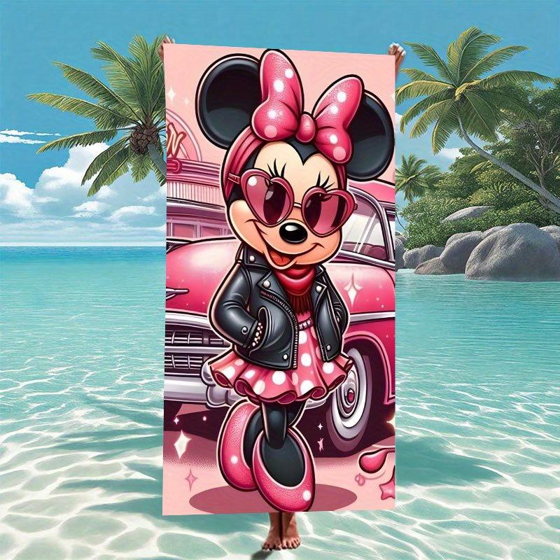 1pc Stylish Minnie Polyester Beach Towel, 2D Printed, Year-Round Use, Lightweight/Quick-Drying/Soft, Ideal for Beach/Camp W30*H60(CM)
1pc Stylish Minnie Polyester Beach Towel, 2D Printed, Year-Round Use, Lightweight/Quick-Drying/Soft, Ideal for Beach/Camp W30*H60(CM)