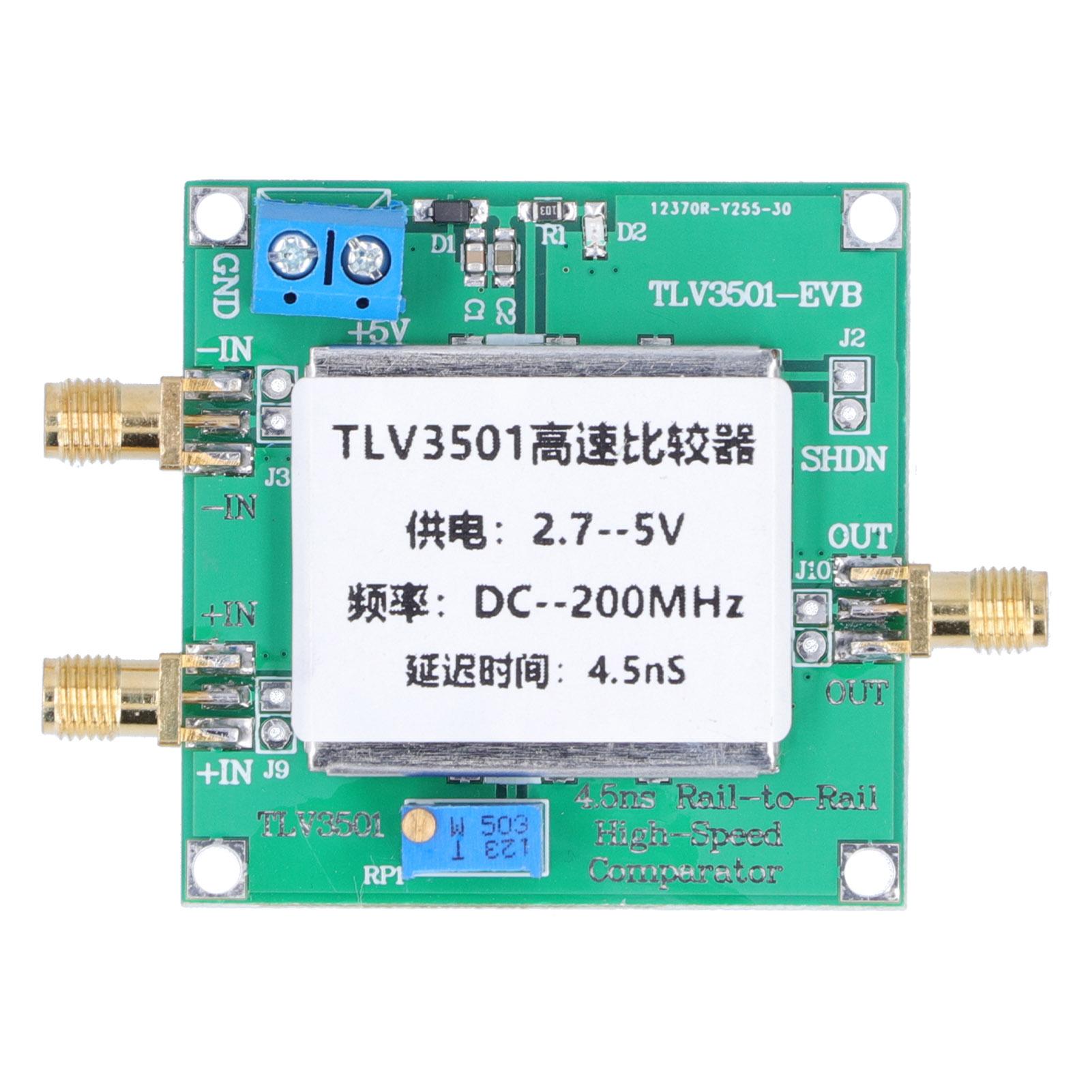 High Speed Comparator Wide Voltage Periodic Signal Shaping Front End Control Digital Module for
High Speed Comparator Wide Voltage Periodic Signal Shaping Front End Control Digital Module for