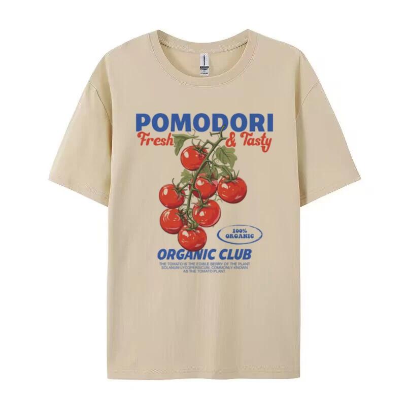 Italian Tomato Print Graphic Tees Retro Aesthetic Pomodoro Tshirts Loose Short Sleeve Foodie T Shirt Women Fashion Garden Tops 4XL
Italian Tomato Print Graphic Tees Retro Aesthetic Pomodoro Tshirts Loose Short Sleeve Foodie T Shirt Women Fashion Garden Tops 4XL
