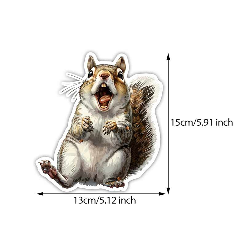 Car Sticker Happy Squirrel Vinyl Decal Waterproof Rear Window Motorcycle Camper Bumper Truck Laptop Decoration TM343 A-15cm Longest Side
Car Sticker Happy Squirrel Vinyl Decal Waterproof Rear Window Motorcycle Camper Bumper Truck Laptop Decoration TM343 A-15cm Longest Side