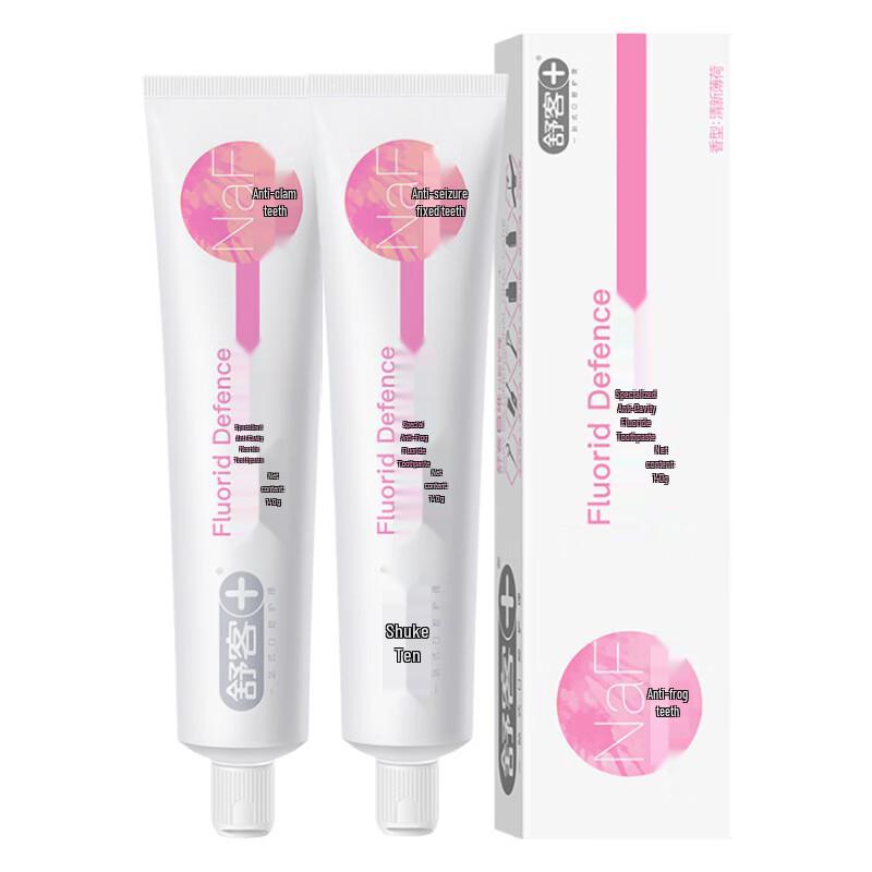 Suke Anti-Cavity & Fresh Breath Toothpaste Twin Pack
Suke Anti-Cavity & Fresh Breath Toothpaste Twin Pack
