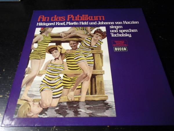 Виниловая пластинка КУРТ ТУХОЛЬСКИ An Das Publikum 648058 DECCA 1975 Германия Музыка Другое Б/У
Виниловая пластинка КУРТ ТУХОЛЬСКИ An Das Publikum 648058 DECCA 1975 Германия Музыка Другое Б/У