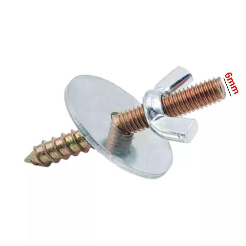 Durable Double-headed Screws For Birdcage Chinchilla Hamster Platforms And Stands 6mm
Durable Double-headed Screws For Birdcage Chinchilla Hamster Platforms And Stands 6mm