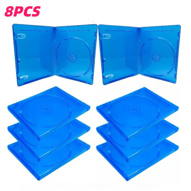 8/15pcs Blue Single CD/DVD Case 11mm Dustproof Resistant Disc Storage Boxes with Slot Protective Sleeves for Games Movie & Music
8/15pcs Blue Single CD/DVD Case 11mm Dustproof Resistant Disc Storage Boxes with Slot Protective Sleeves for Games Movie & Music