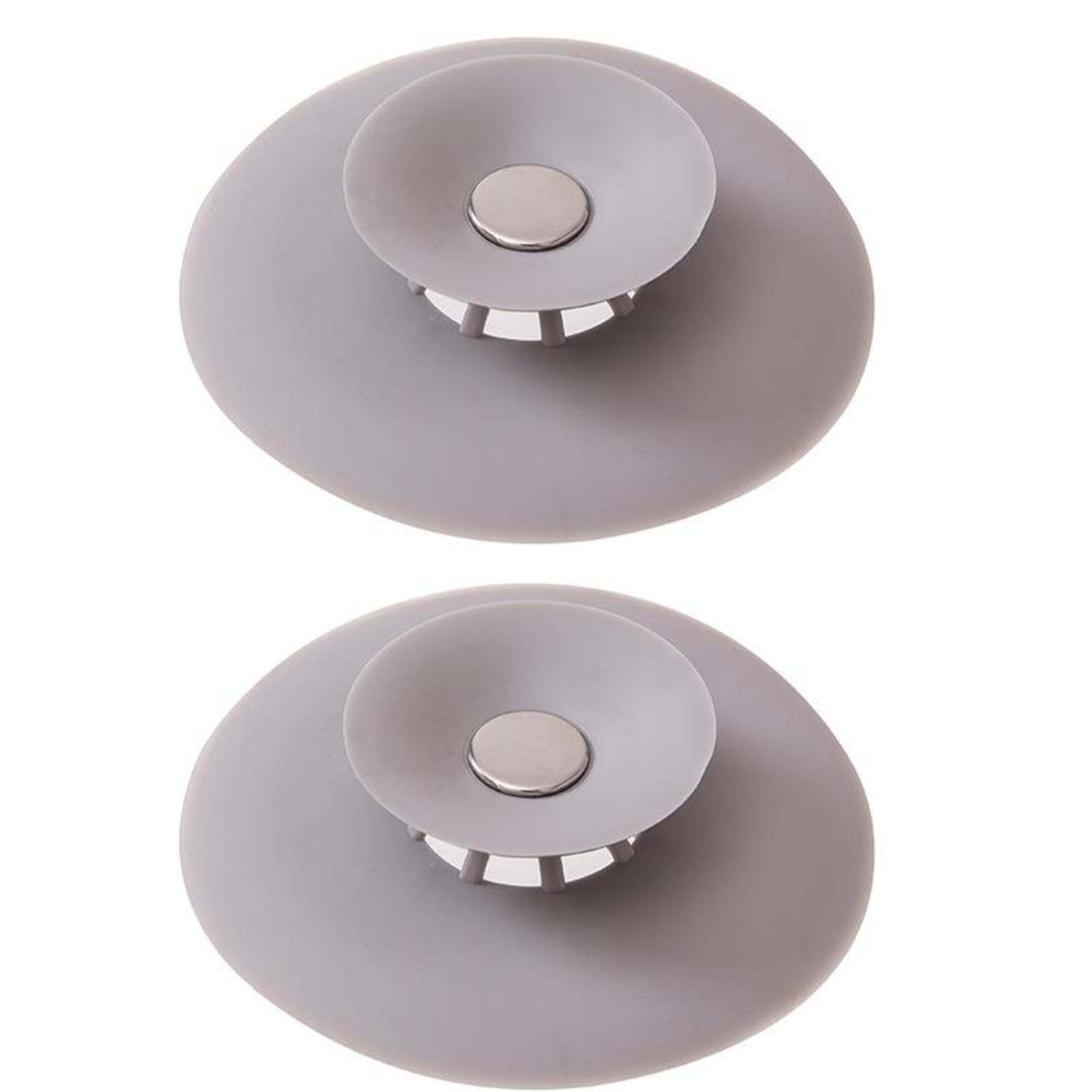 Household Silicone Push-Down Drain Stopper 2-Piece Set for Bathroom Kitchen Sink Shower Floor Drain with Easy Clean Design and Durable Construction One Size
Household Silicone Push-Down Drain Stopper 2-Piece Set for Bathroom Kitchen Sink Shower Floor Drain with Easy Clean Design and Durable Construction One Size